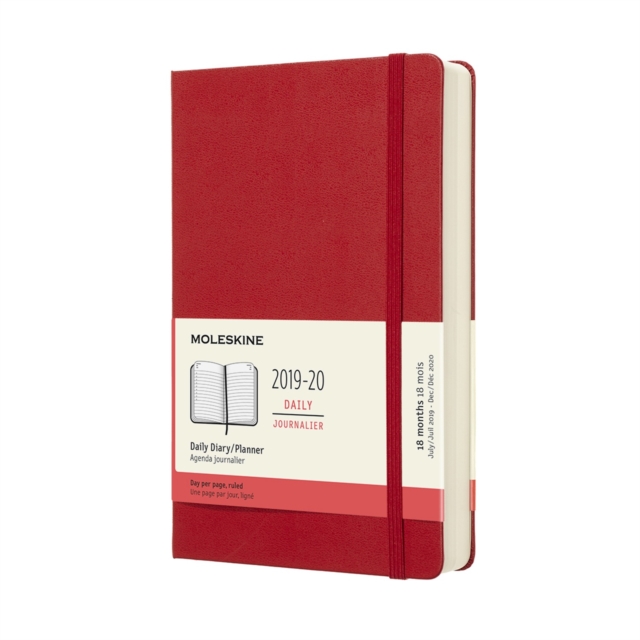 MOLESKINE 2020 18MONTH DAILY LARGE HARDC