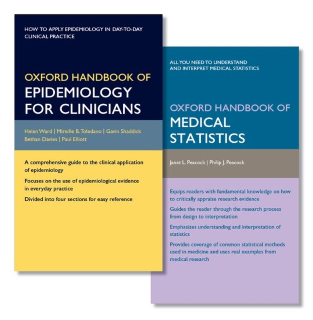 Oxford Handbook of Epidemiology for Clinicians and Oxford Handbook of Medical Statistics Pack