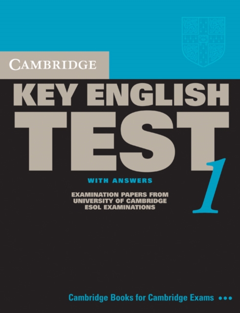 Cambridge Key English Test 1 Student's Book with Answers