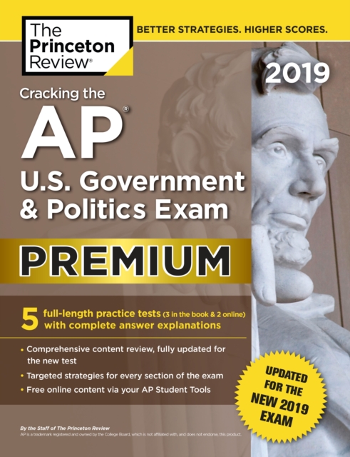 Cracking the AP U.S. Government and Politics Exam 2019