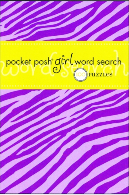 Pocket Posh Girl Word Search