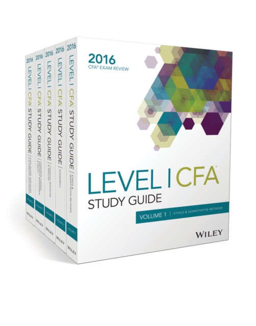 Wiley Study Guide for 2016 Level I CFA Exam: Complete Set