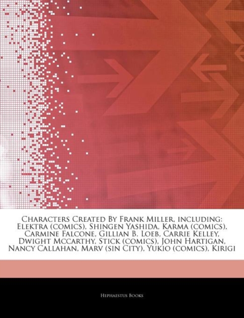 Articles on Characters Created by Frank Miller, Including