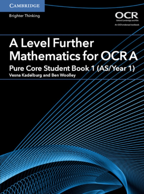 AS/A Level Further Mathematics OCR