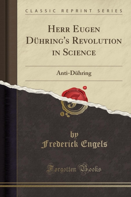 Herr Eugen Duhring's Revolution in Science