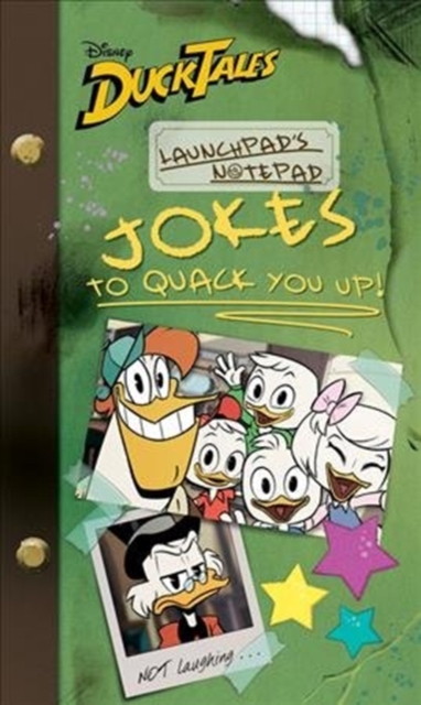 DUCKTALES LAUNCHPADS NOTEPAD JOKES TO QU
