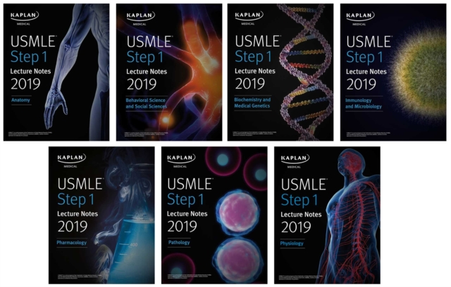 USMLE Step 1 Lecture Notes 2019:  7-Book Set