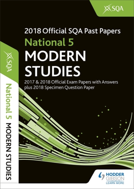 National 5 Modern Studies 2018-19 SQA Specimen and Past Papers with Answers