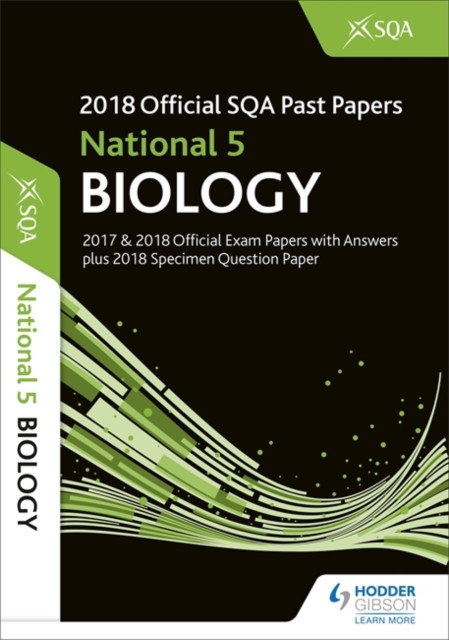 National 5 Biology 2018-19 SQA Specimen and Past Papers with Answers