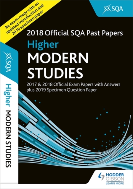 Higher Modern Studies 2018-19 SQA Specimen and Past Papers with Answers