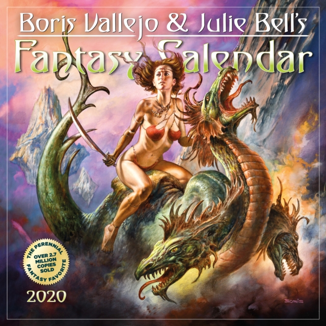 Boris Vallejo & Julie Bell's Fantasy Wall Calendar 2020