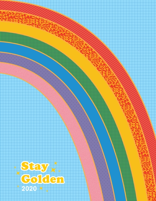 Stay Golden 17-Month Personal Planner 2020