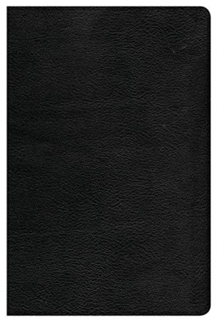 CSB Single-Column Personal Size Bible, Black LeatherTouch