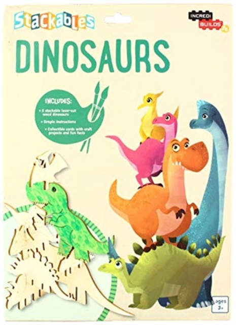 IncrediBuilds Jr.: Stackables: Dinosaurs