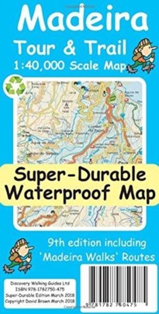 Madeira Tour & Trail Super-Durable Map