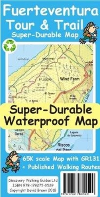 Fuerteventura Tour & Trail Super-Durable Map
