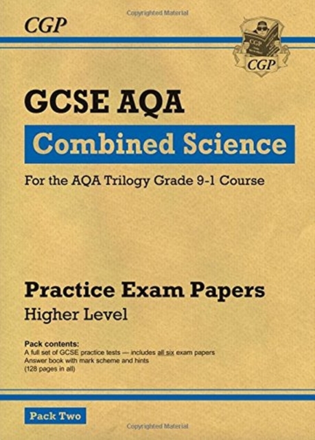 Grade 9-1 GCSE Combined Science AQA Practice Papers: Higher Pack 2
