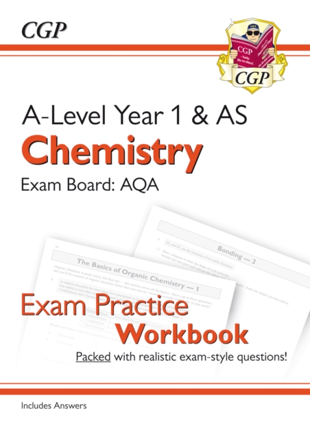 New A-Level Chemistry: AQA Year 1 & AS Exam Practice Workbook - includes Answers