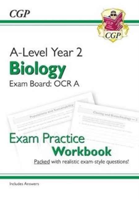 New A-Level Biology: OCR A Year 2 Exam Practice Workbook - includes Answers