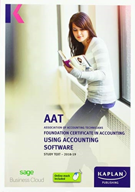 USING ACCOUNTING SOFTWARE - STUDY TEXT