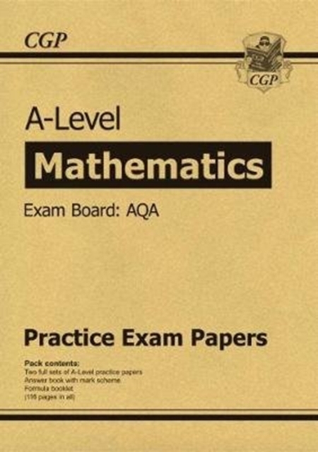 New A-Level Maths AQA Practice Papers (for the exams in 2019)