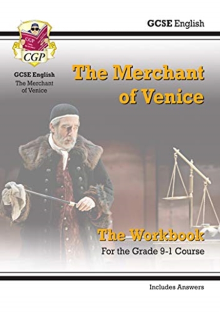 New Grade 9-1 GCSE English Shakespeare - The Merchant of Venice Workbook (includes Answers)