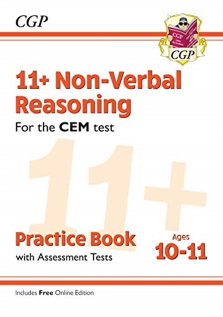 New 11+ CEM Non-Verbal Reasoning Practice Book & Assessment Tests - Ages 10-11 (with Online Edition)