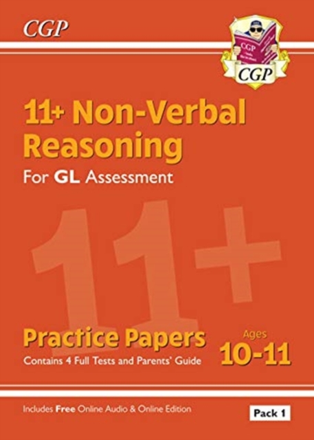 New 11+ GL Non-Verbal Reasoning Practice Papers: Ages 10-11 Pack 1 (inc Parents' Guide & Online Ed)