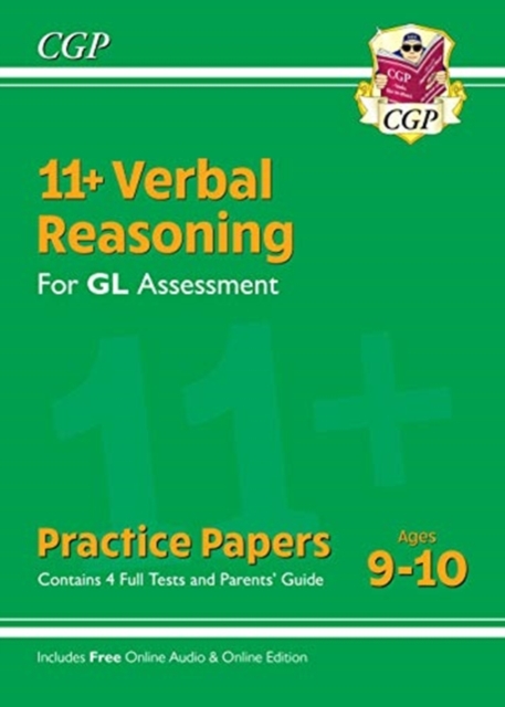 New 11+ GL Verbal Reasoning Practice Papers - Ages 9-10 (with Parents' Guide & Online Edition)