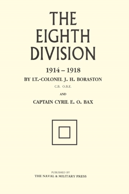 Eighth Division in War 1914-1918