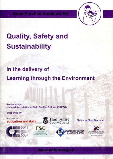 Quality, Safety and Sustainability
