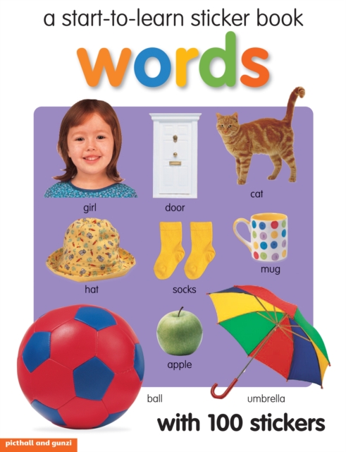Start To Learn Words Sticker Book