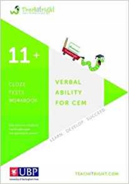 Verbal Ability For CEM 11+: Cloze Workbook