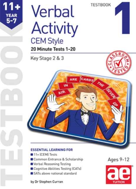 11+ Verbal Activity Year 5-7 CEM Style Testbook 1