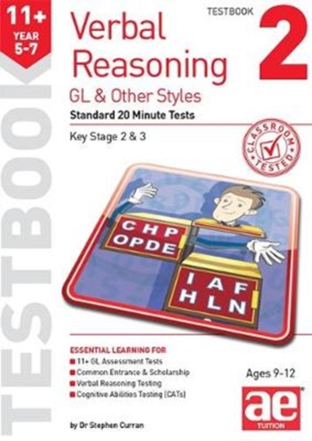 11+ Verbal Reasoning Year 5-7 GL & Other Styles Testbook 2