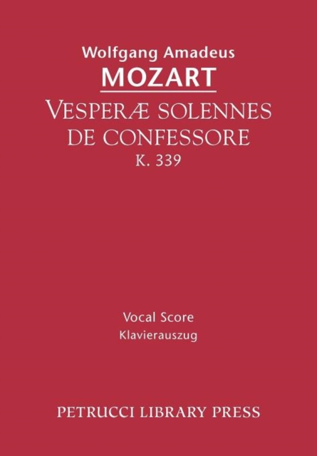 Vesperae Solennes de Confessore, K.339