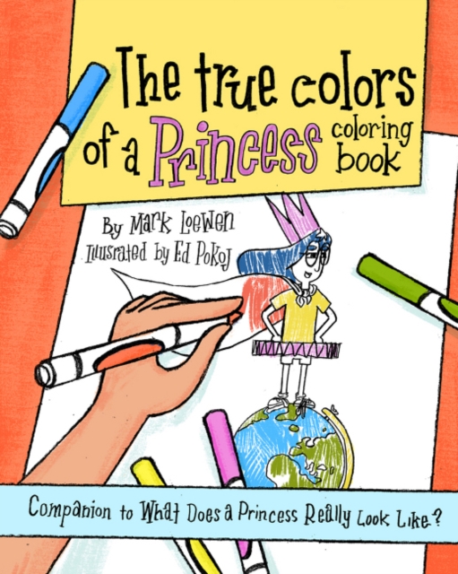 True Colors of a Princess Coloring Book