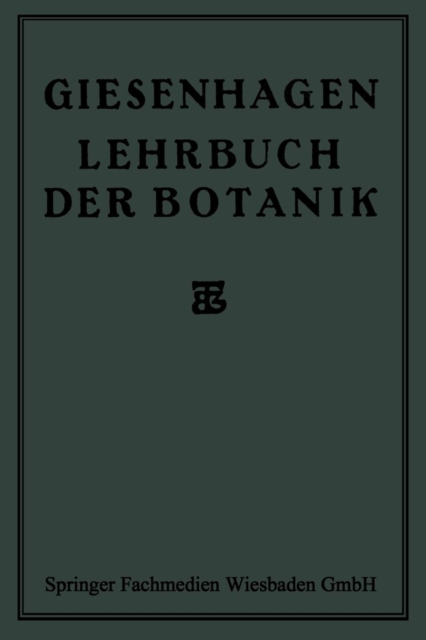 Lehrbuch Der Botanik