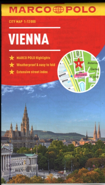 Vienna Marco Polo City Map 2019