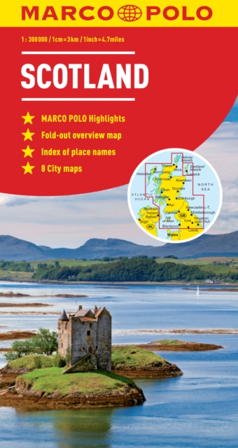 Scotland & Northern England Map