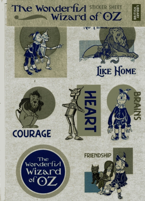 Original cast of Characters Sticker Set of 2