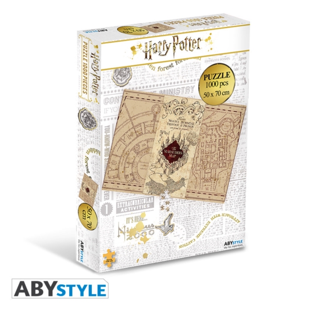 MARAUDERS MAP PUZZLE 1000 PCS