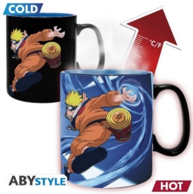 Naruto - Mug Heat Change - 460 Ml - Naruto & Sasuke