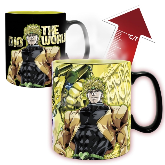 JOJO'S BIZARRE ADVENTURE - Mug Heat Change - 460 ml - Jotaro Dio