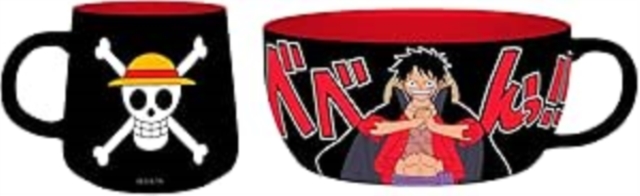 ONE PIECE - Breakfast Set Mug + Bowl - Luffy