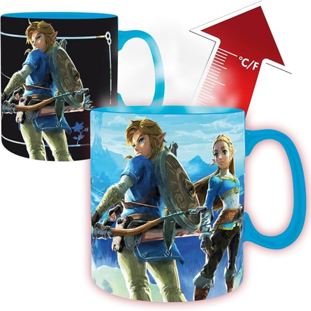 THE LEGEND OFZELDA - Mug Heat Change - 460ml -Breath theWild
