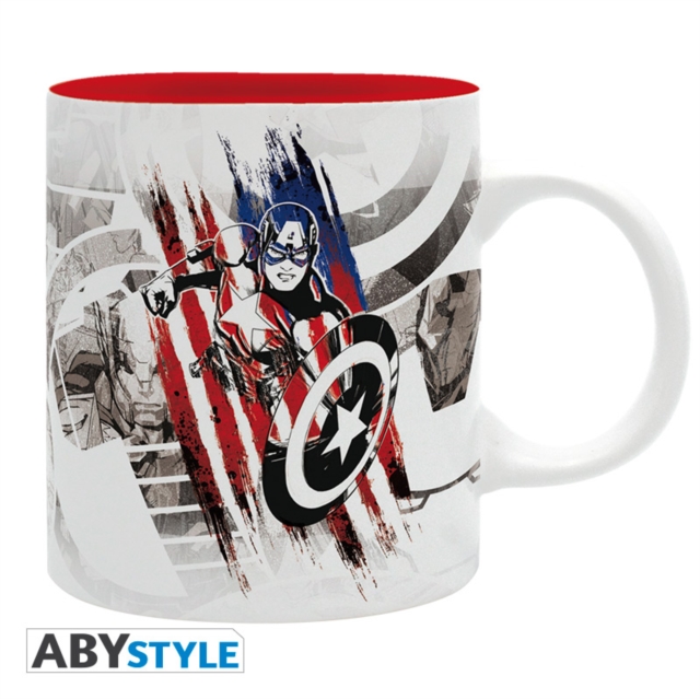 CAPTAIN AMERICA MUG IN BOX 320ML