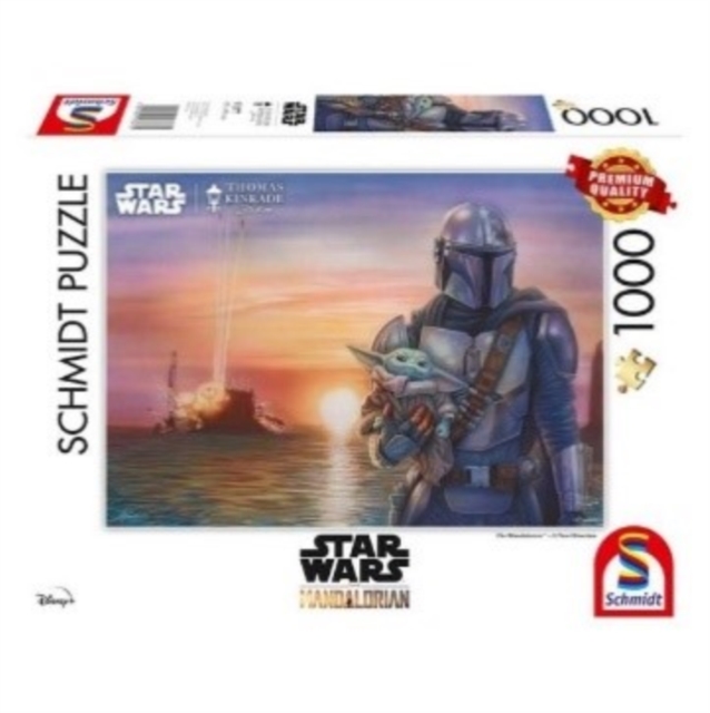 Disney Star Wars - 'The Mandalorian - A New Direction' by Thomas Kinkade 1000 Piece Schmidt Puzzle