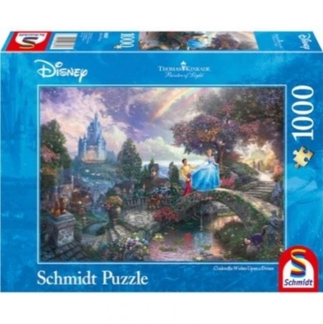 Disney - Cinderella Wishes Upon a Dream by Thomas Kinkade 1000 Piece Schmidt Puzzle