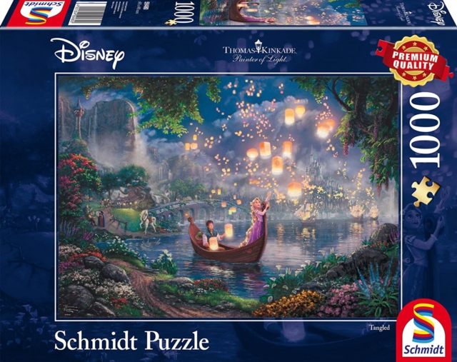 Disney - Tangled by Thomas Kinkade 1000 Piece Schmidt Puzzle